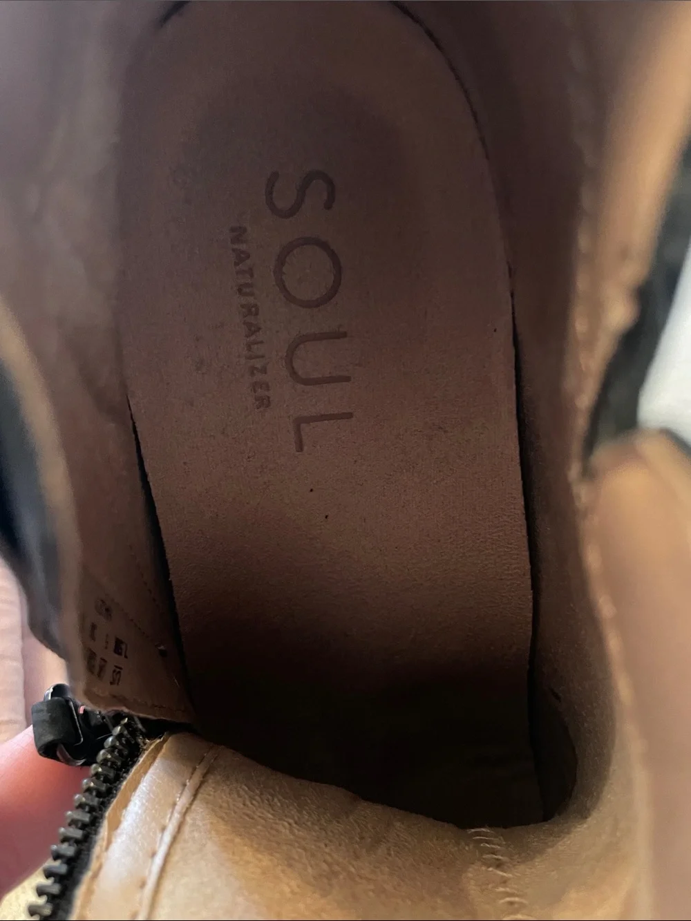 Naturalizer Black Wedge Ankle Boots